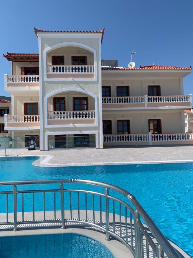 Anemos Apartments Marathókampos Екстериор снимка